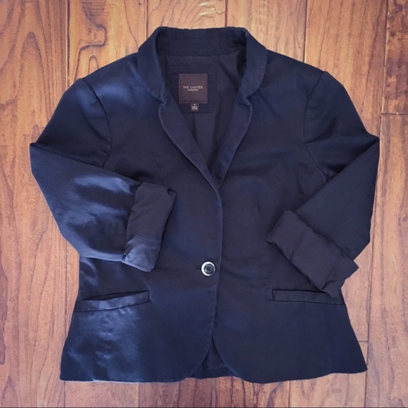 The Limited Black One Button Blazer - Picture 2 of 5